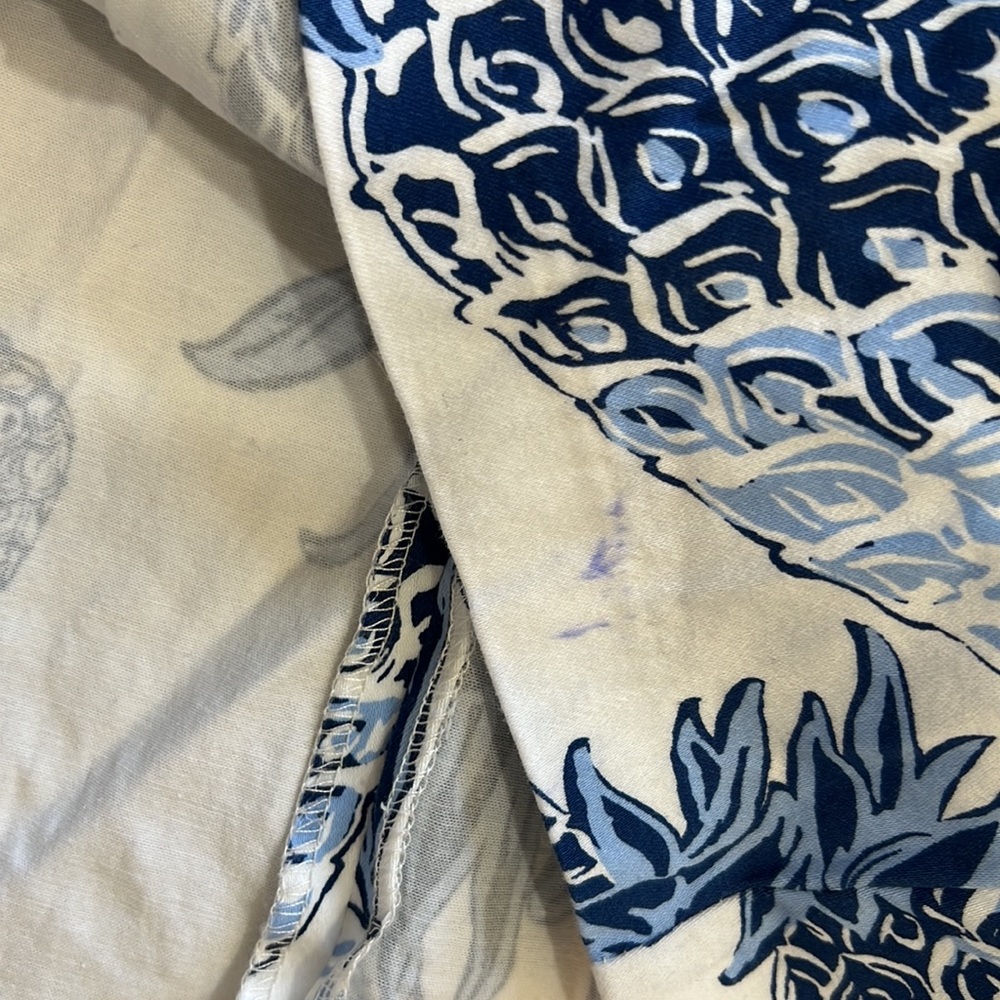 Blue Pineapple Dress - image 4